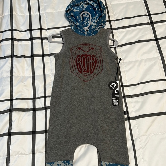 Rags 18-24 months Romper Lion with Hood - Picture 1 of 1